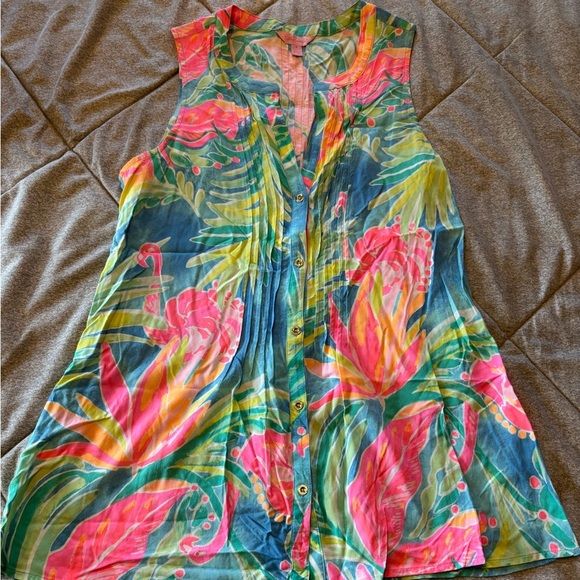 Lilly‎ Pulitzer Sleeveless Top Small - Picture 1 of 6
